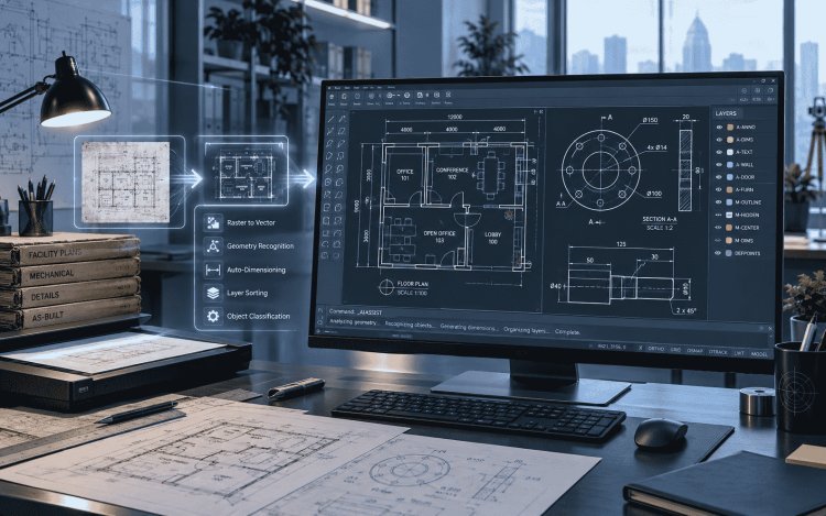 The Future of 2D CAD: Intelligent Automation in Technical  Drafting